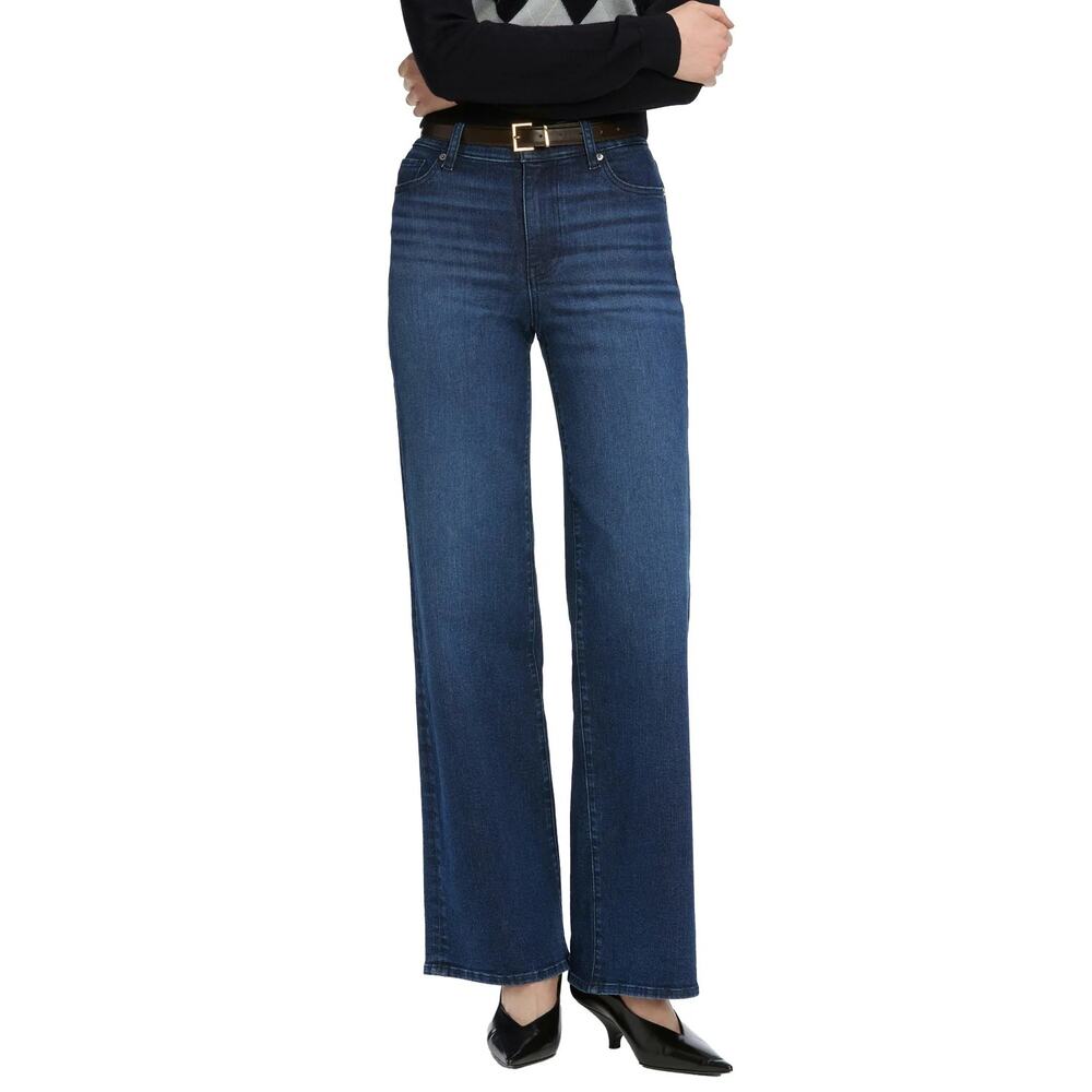 Frame Denim Women's Dark Blue Wide Leg Jeans
